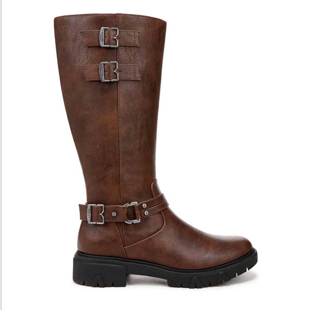 Dr. Scholl's Dark Brown Combat Boots